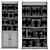 IKEA HAUGA Tall Cabinet 2 Doors 3D model small image 5