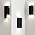 Minimalist Silo Wall Lamp 3D model small image 2