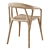 Savanna Chair Dub-Ton Natural 3D model small image 4