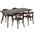 Savanna Dining Set by DeepHouse 3D model small image 2