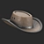 Western Hat 3D Model 3D model small image 5