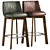 Modern Bar Stool Archibald Design 3D model small image 2