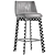 Modern Bar Stool Archibald Design 3D model small image 6