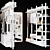 Modular Wardrobe with Dual Render Support 3D model small image 3