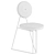 Modern Ergonomic Lokki Chair 3D model small image 3