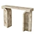 Aurora Marble Console Table Prestige 3D model small image 2