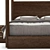  Rustic Charm Breton Bed 3D model small image 3