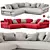 Modern NOONU Sofa Design 3D model small image 1
