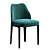 elegant modern chair Chelsea 3D model small image 2