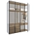 Contemporary Glass Wardrobe by LEMA 3D model small image 1