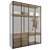 Contemporary Glass Wardrobe by LEMA 3D model small image 3