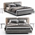 Minotti Tatlin Flat Bed 3D 3D model small image 1