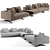 Eichholtz Endless Modular Sofa 3D model small image 1