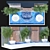 Bamboo Sand Fountain Sculpture 3D model small image 1