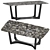 Choco Loran Dining Table, Mia Casa 3D model small image 1