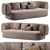 Cozy 2014 Hug Sofa Set 3D model small image 1