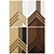 SZEWRON Wood Walls Art Piece 3D model small image 5