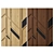 Wood Walls Fragment Art Piece 3D model small image 4