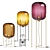 Adjustable Pulpo Oda Floor Lamp 3D model small image 1