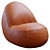 Pinto Leather Sofa 3D Model 3D model small image 2