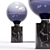 Modern Black Marble Table Lamp 3D model small image 2