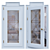 Versatile Dublex Door: Sleek Design 3D model small image 1
