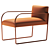 Modern Arcos Armchairs Set - Vray/Corona 3D model small image 1