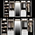 Modular Wardrobe System with Turbosmooth 3D model small image 1