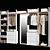 Modular Wardrobe System with Turbosmooth 3D model small image 3