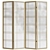 Seto 4-Panel Pine Room Divider 3D model small image 6