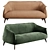 Avalon Sofaclub Sofa Set 3D model small image 2