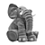 Cozy Elephant Plush Cushion 3D model small image 6