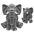 Cozy Elephant Plush Cushion 3D model small image 8