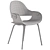 Sleek Showtime Chair Design 3D model small image 4