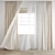 Poly Curtain Model Set 3D 3D model small image 1