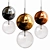 Modern Apollo Pendant Light Fixture 3D model small image 1