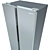 DEXP Silver Side-by-Side Refrigerator 3D model small image 3