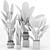 Stylish Indoor Plants Set 03 3D model small image 6