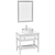 Hemnes Tornviken White Bathroom Furniture 3D model small image 2