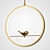 Kolibri Pendant Lights with LED Tail 3D model small image 5