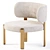 Elegant Roma Armchair Turri Design 3D model small image 3