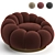 Sleek Swivel Armchair Eichholtz Mello 3D model small image 1