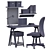 Modern IKEA Office Furniture Set 3D model small image 3