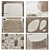 Wabi-sabi Carpet Collection Set 3D model small image 4