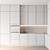 Modern Kitchen Unit with Bosch Appliance 3D model small image 5
