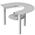  Modern Desk & Stylish Chair 3D model small image 4