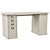 Modern Beige Vebjörn Desk IKEA 3D model small image 1
