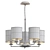 Tyler 5 Multi-Arm Ceiling Fitting 3D model small image 2