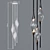 Il Pezzo 12 Round Chandelier 3D model small image 2