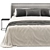 Modern Bed 3D Model Set 3D model small image 3